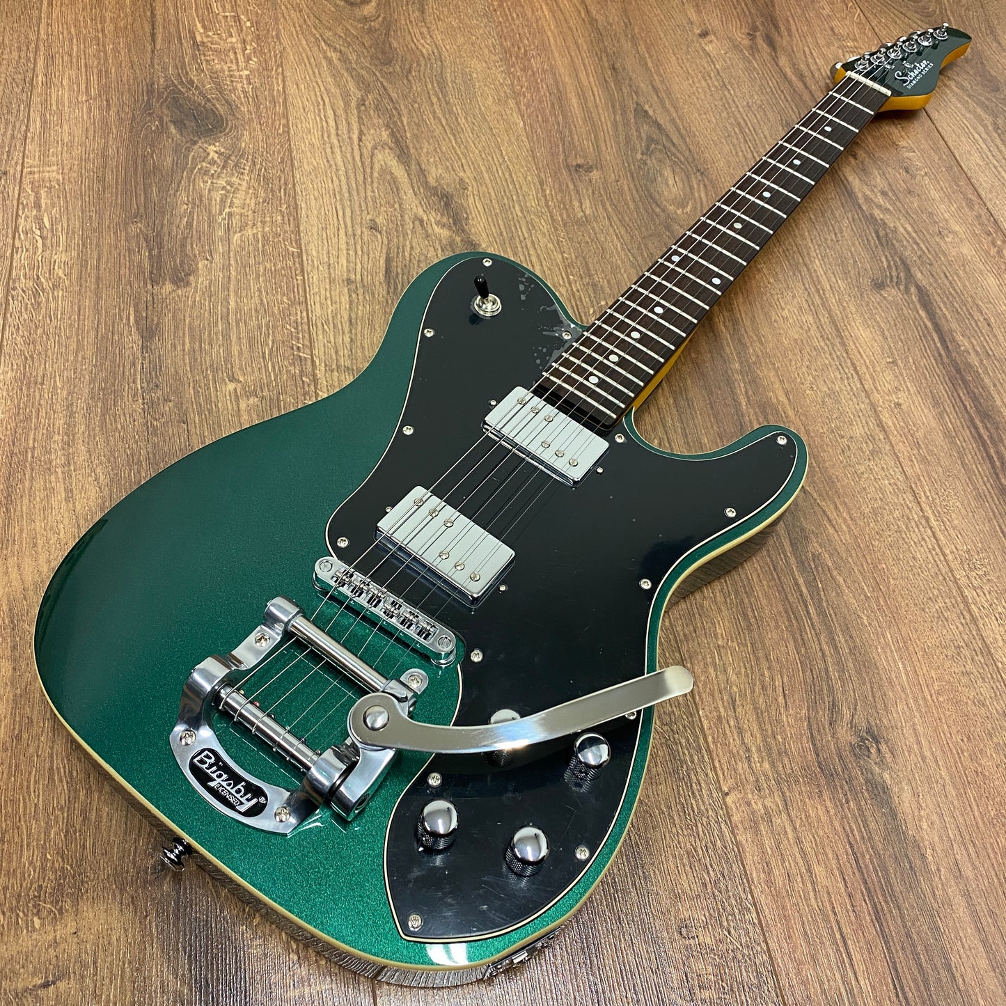 Pre-Owned Schecter PT Fastback II B - Dark Emerald Green