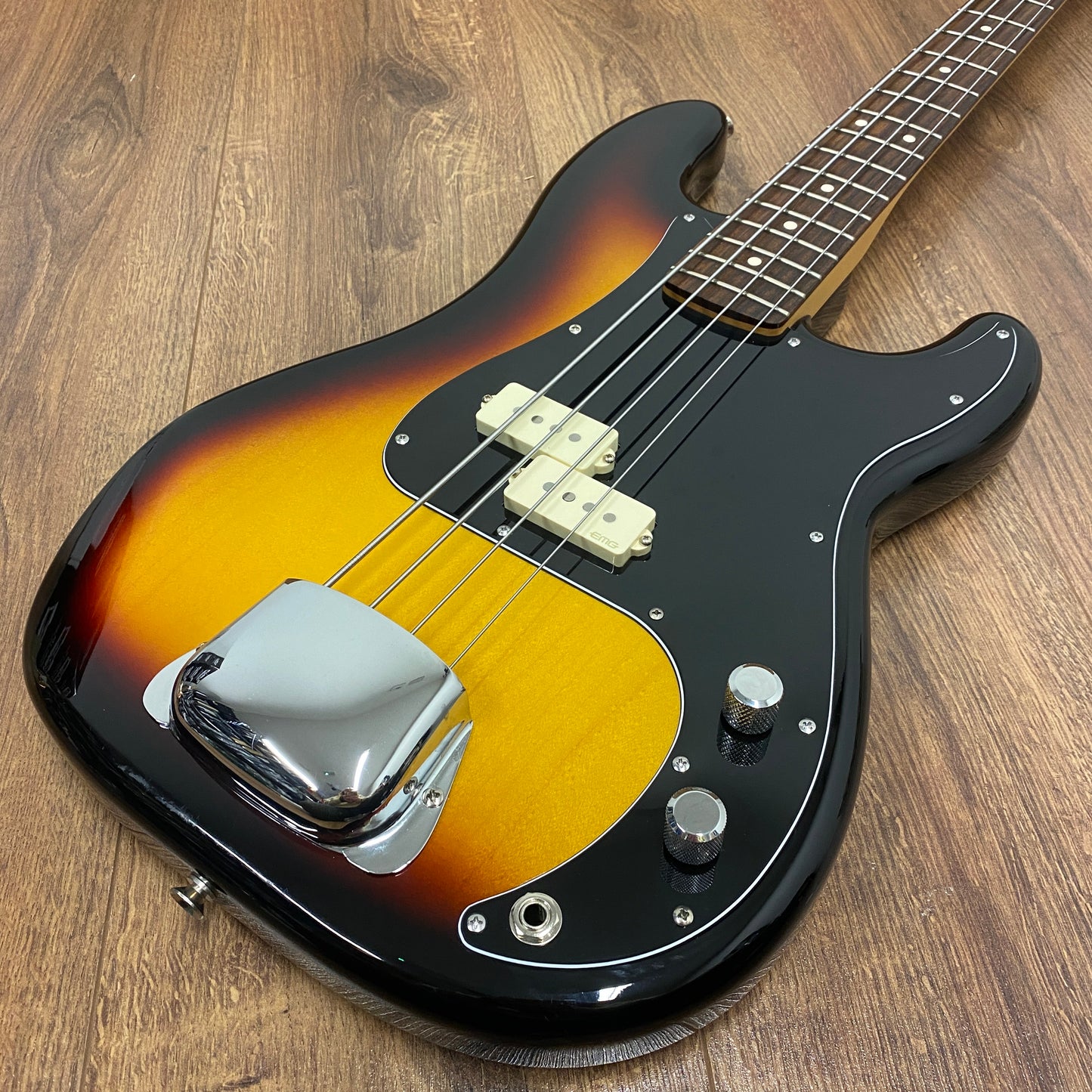 Pre-Owned Fender Standard P Bass w/ EMG Geezer Butler Pickup - Sunburst