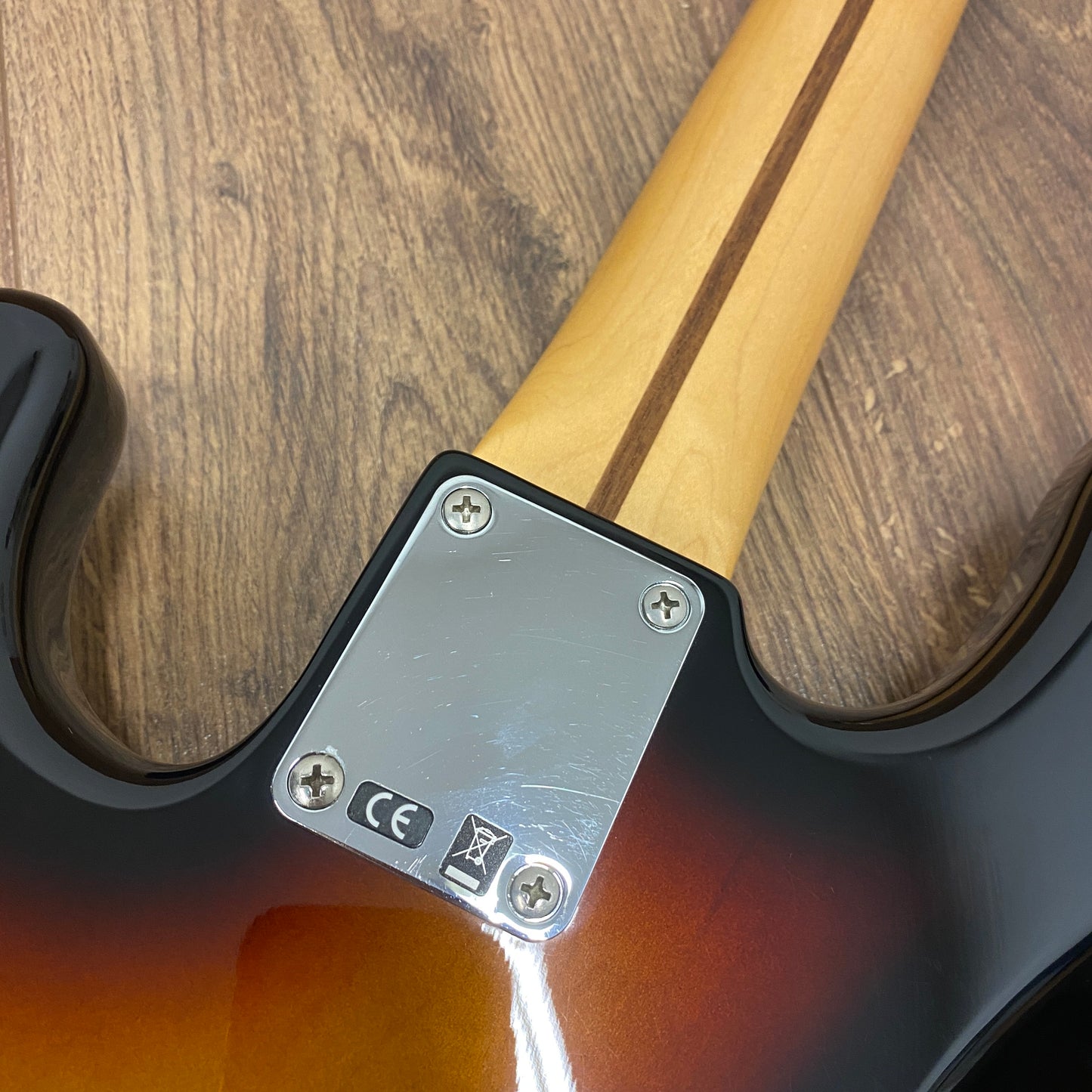 Pre-Owned Fender Standard P Bass w/ EMG Geezer Butler Pickup - Sunburst