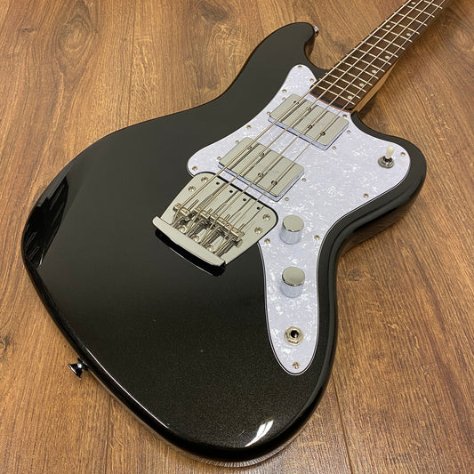Pre-Owned Squier Paranormal Rascal HH Short-Scale Bass - Black Metallic