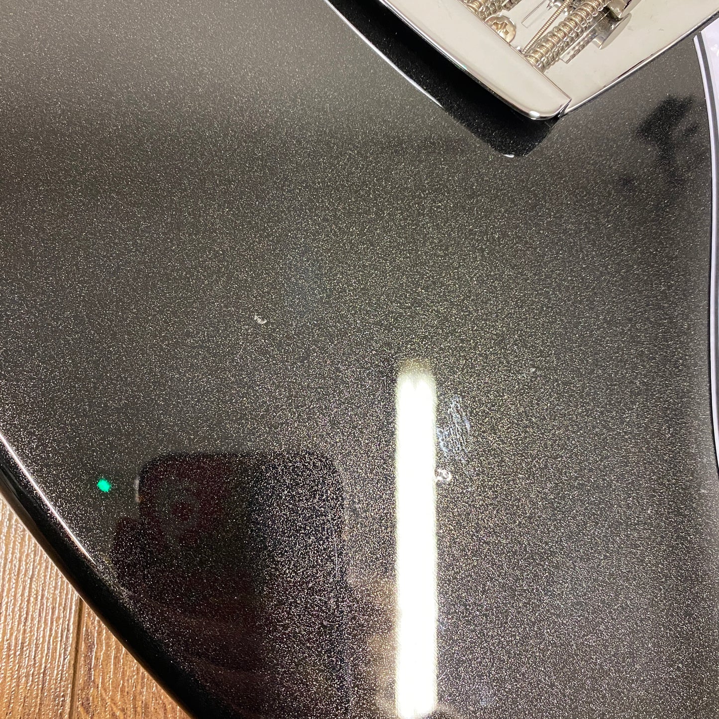 Pre-Owned Squier Paranormal Rascal HH Short-Scale Bass - Black Metallic