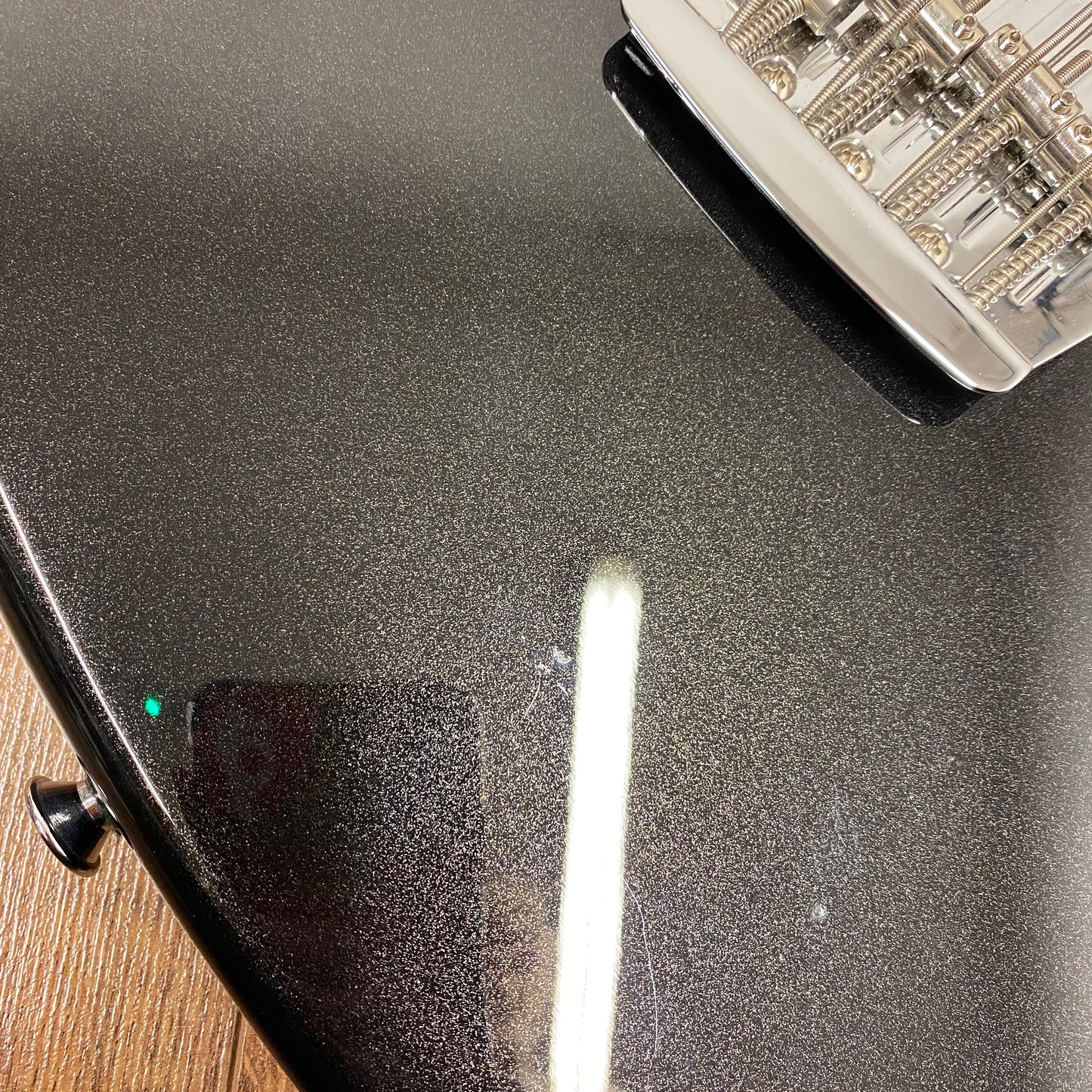 Pre-Owned Squier Paranormal Rascal HH Short-Scale Bass - Black Metallic