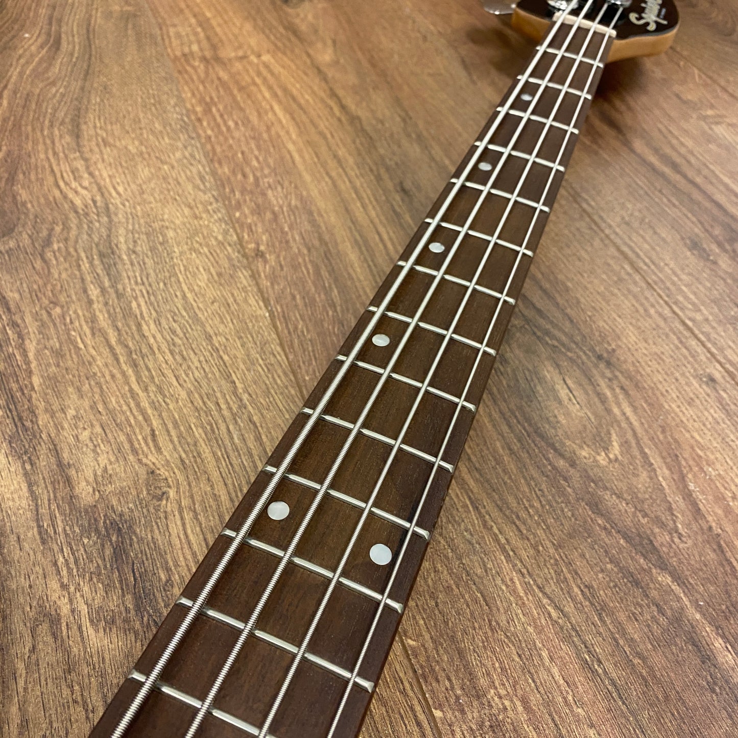 Pre-Owned Squier Paranormal Rascal HH Short-Scale Bass - Black Metallic