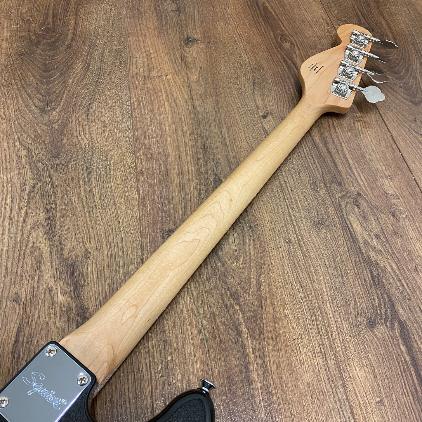 Pre-Owned Squier Paranormal Rascal HH Short-Scale Bass - Black Metallic