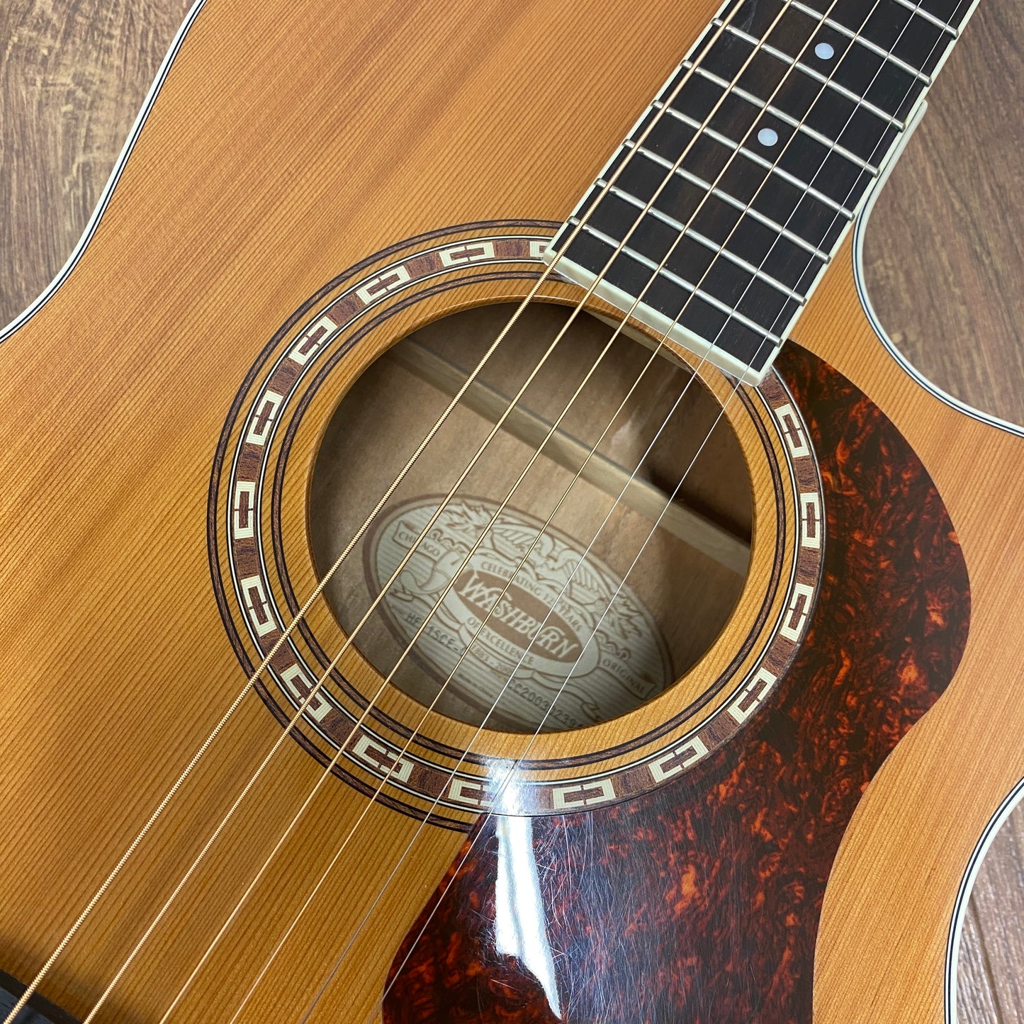 Pre-Owned Washburn HF11SCE-0 Electro-Acoustic - Natural