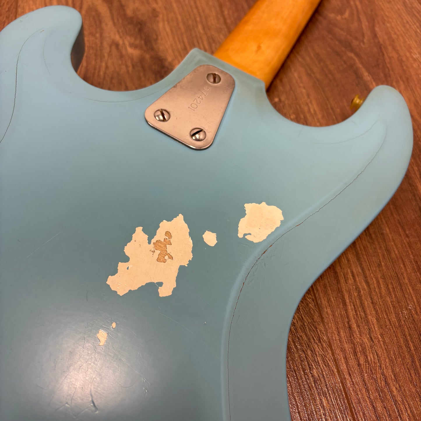 Pre-Owned Hagstrom Futurama III - Baby Blue w/ Selmer Hard Case - 1963
