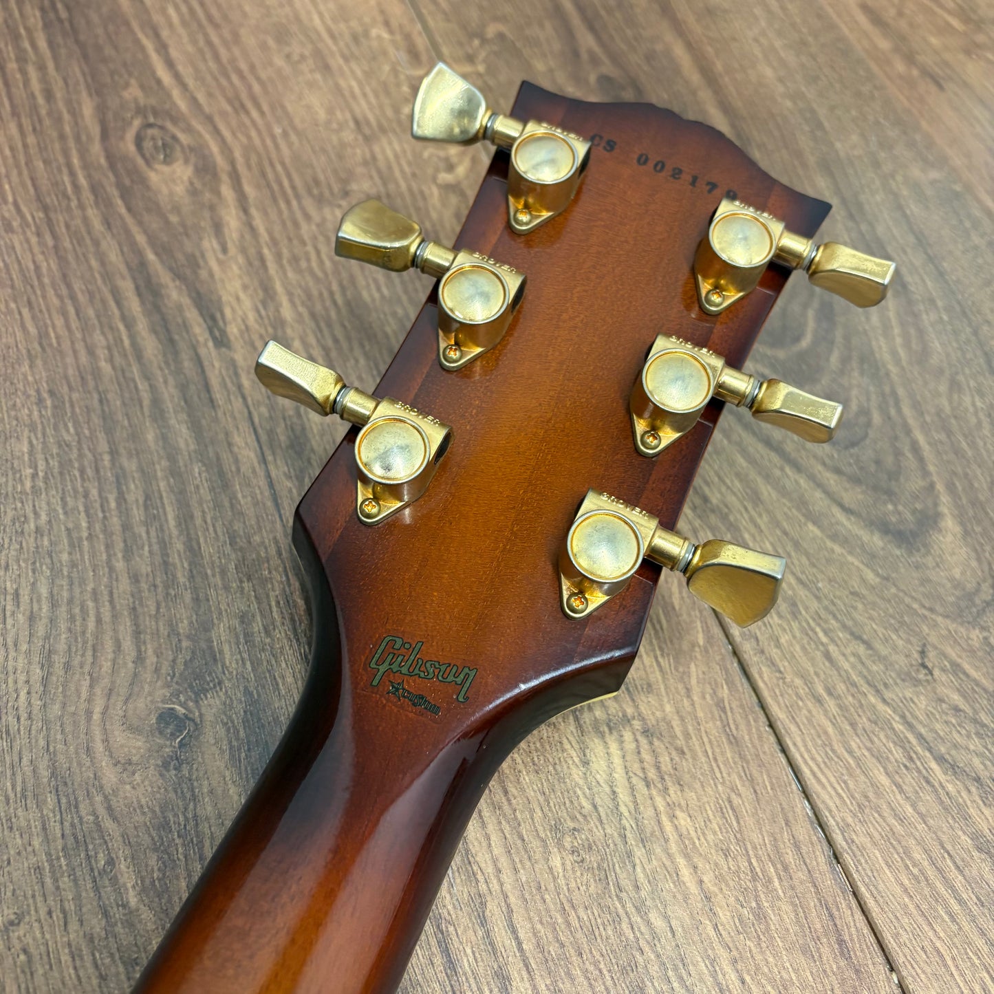 Pre-Owned Gibson Custom Shop Les Paul Custom Limited Edition 1/50 - Faded Tobacco Burst VOS - 2010