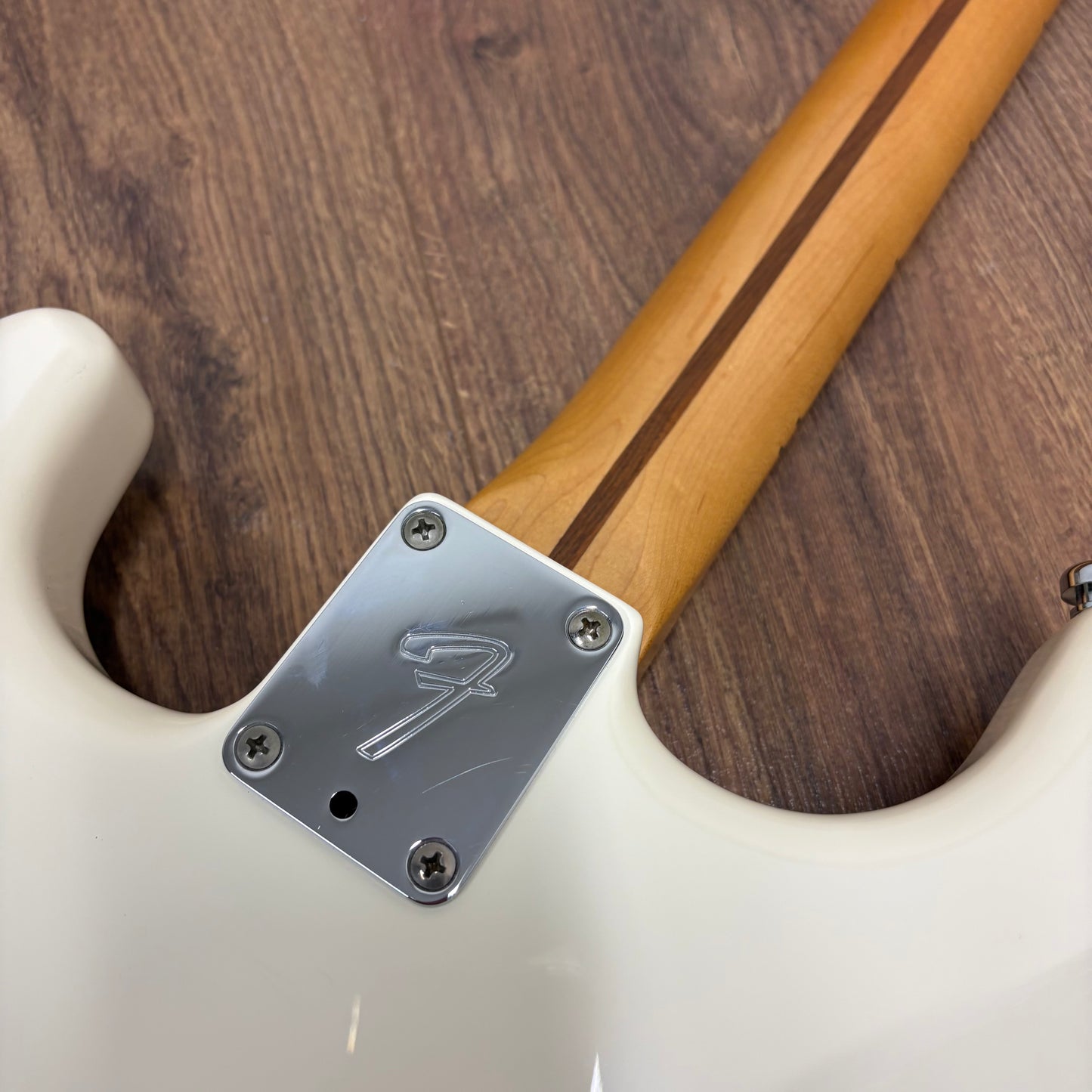 Pre-Owned Fender Player Stratocaster Floyd Rose  - Upgraded - Arctic White