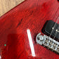 Pre-Owned Squier Paranormal Stratosonic - Crimson Red Transparent