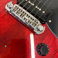 Pre-Owned Squier Paranormal Stratosonic - Crimson Red Transparent