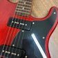 Pre-Owned Squier Paranormal Stratosonic - Crimson Red Transparent