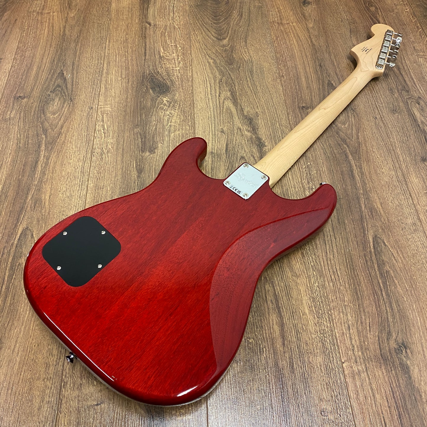 Pre-Owned Squier Paranormal Stratosonic - Crimson Red Transparent