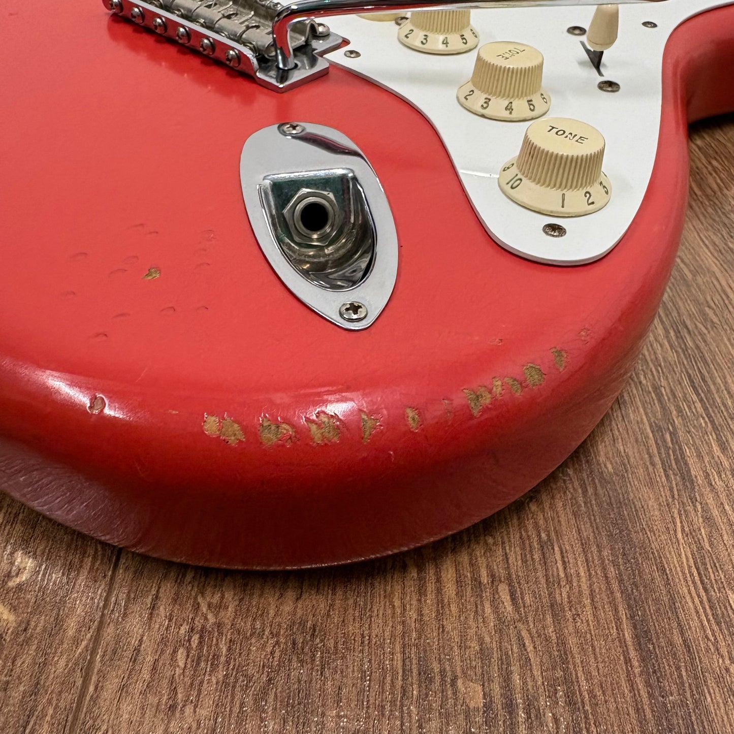 Pre-Owned Fender Vintera Road Worn '50s Stratocaster - Fiesta Red - 2021