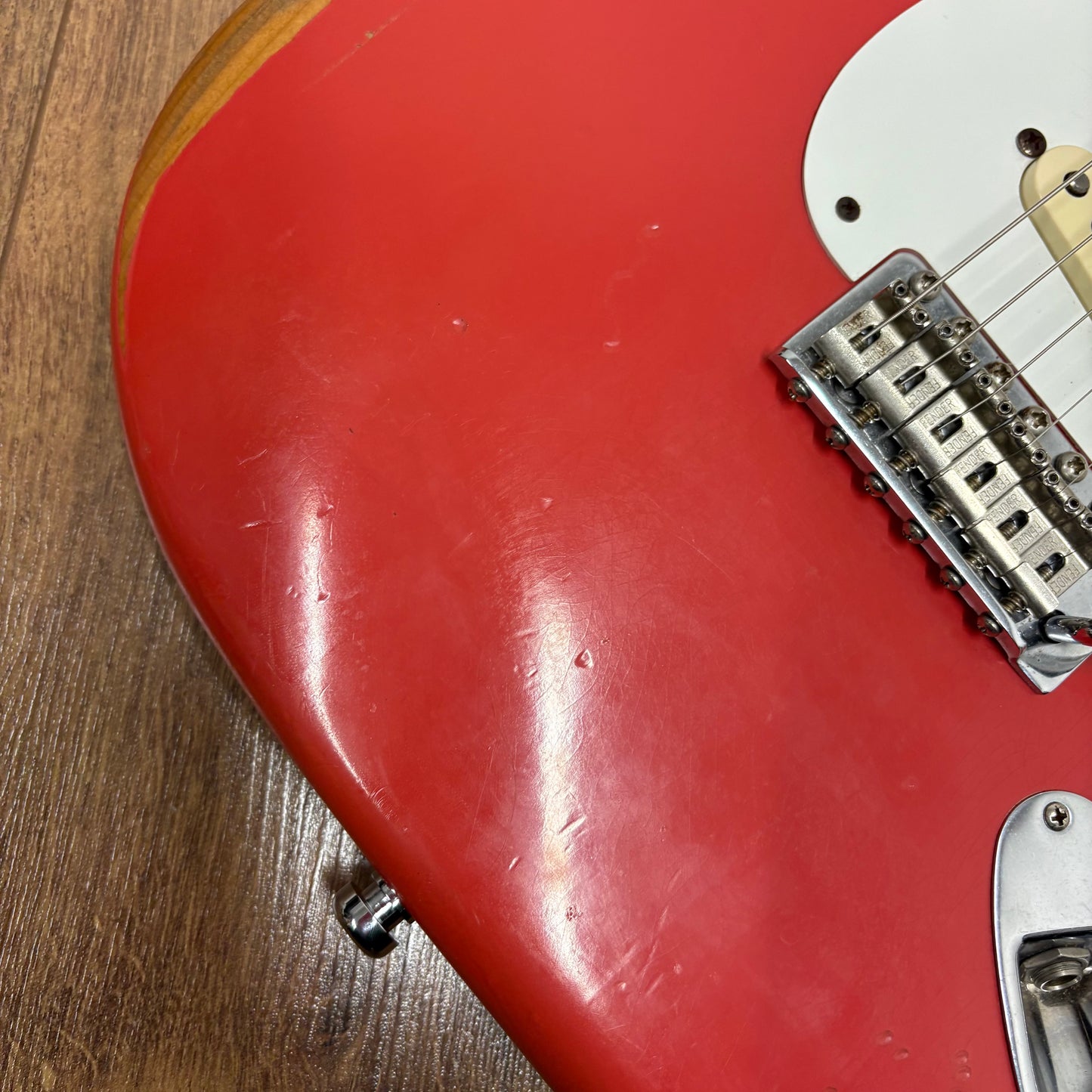 Pre-Owned Fender Vintera Road Worn '50s Stratocaster - Fiesta Red - 2021