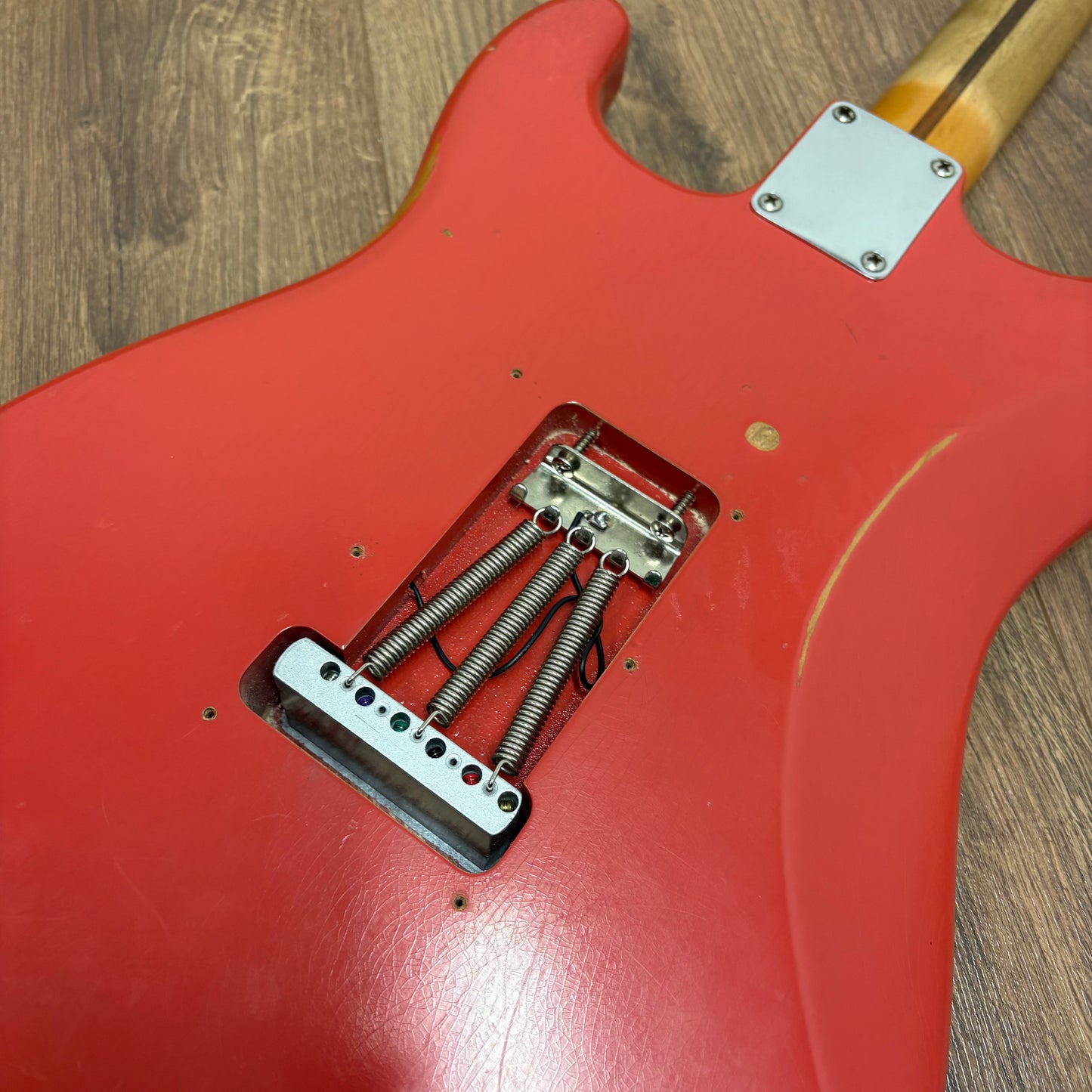 Pre-Owned Fender Vintera Road Worn '50s Stratocaster - Fiesta Red - 2021