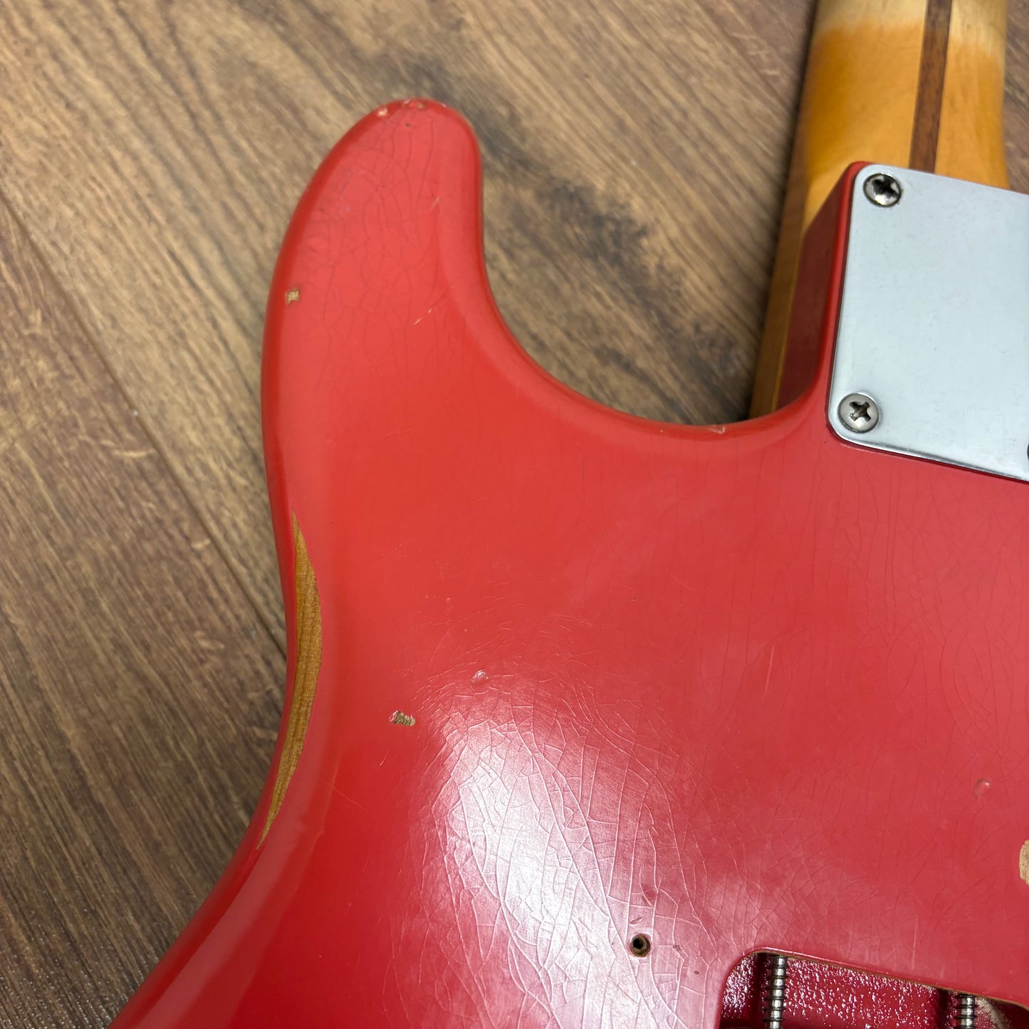 Pre-Owned Fender Vintera Road Worn '50s Stratocaster - Fiesta Red - 2021