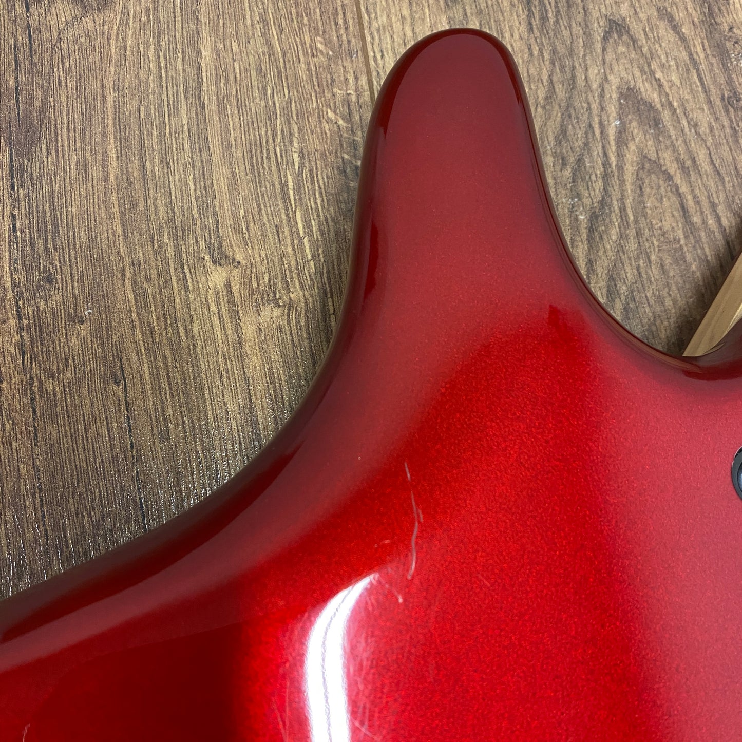 Pre-Owned Ibanez SR300EB Bass - Candy Apple Red