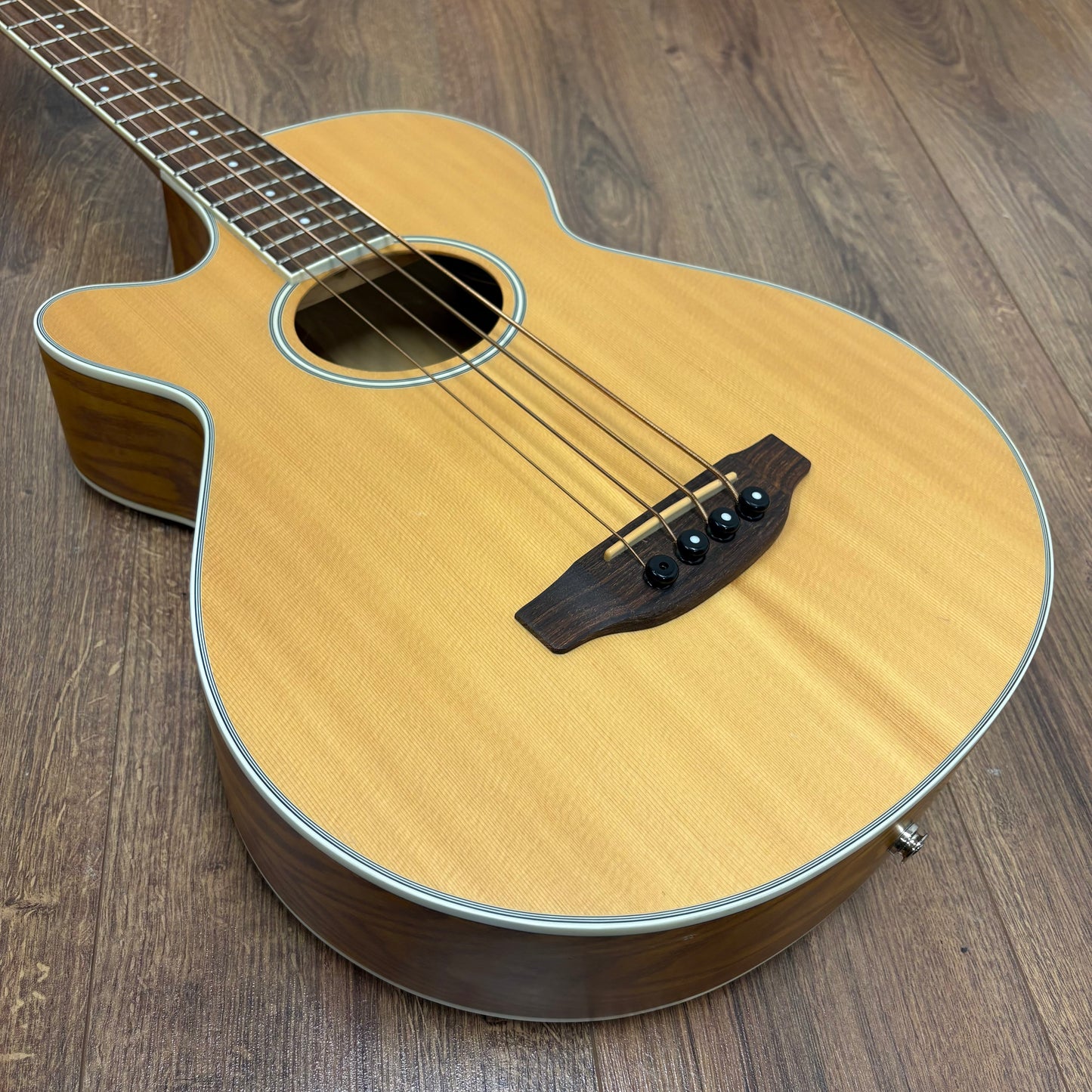 Pre-Owned Crafter BA400 EQ Electro-Acoustic Bass - Left Handed - Natural
