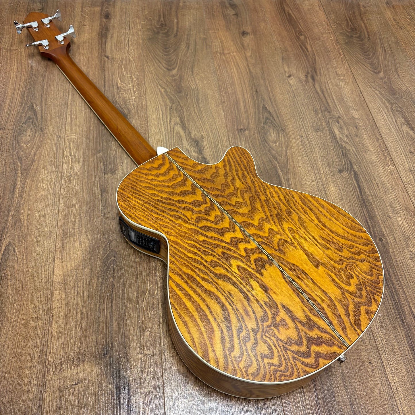 Pre-Owned Crafter BA400 EQ Electro-Acoustic Bass - Left Handed - Natural
