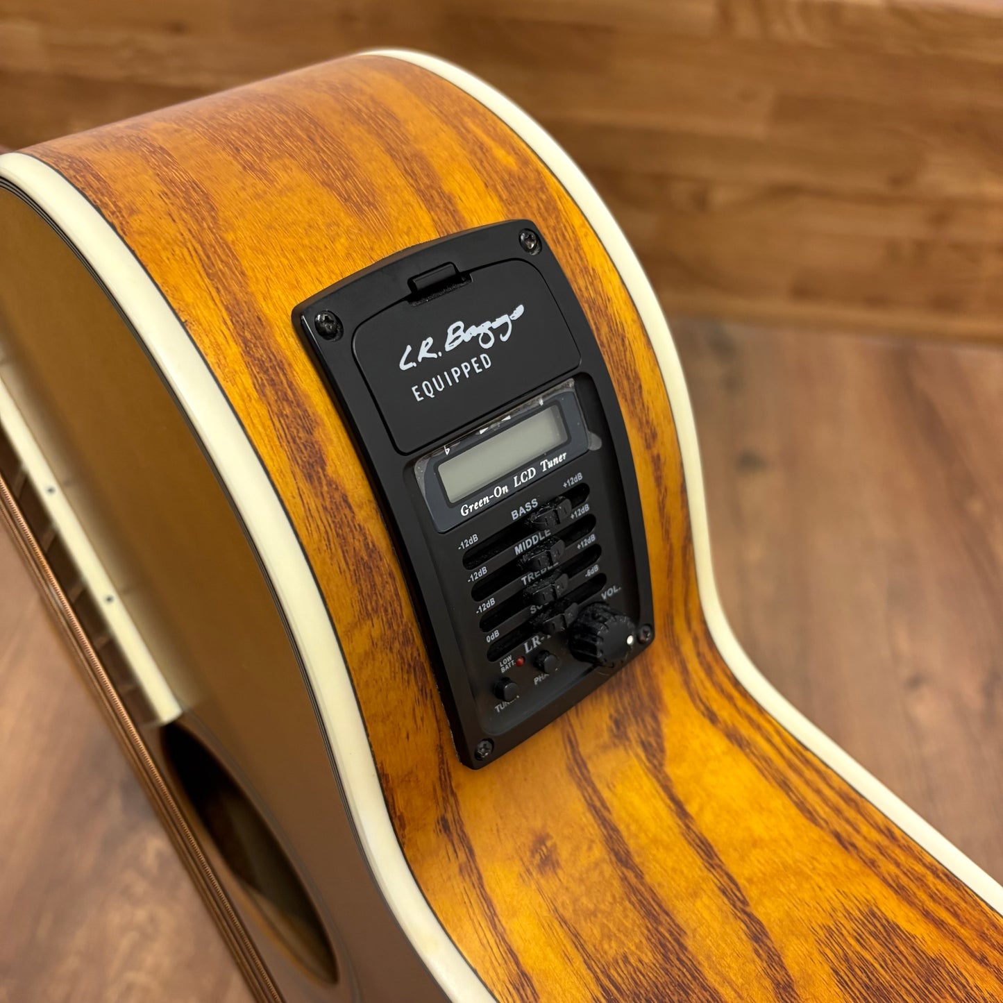 Pre-Owned Crafter BA400 EQ Electro-Acoustic Bass - Left Handed - Natural