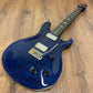 Pre-Owned PRS Custom 22 Quilted 10 Top - Royal Blue - 2007