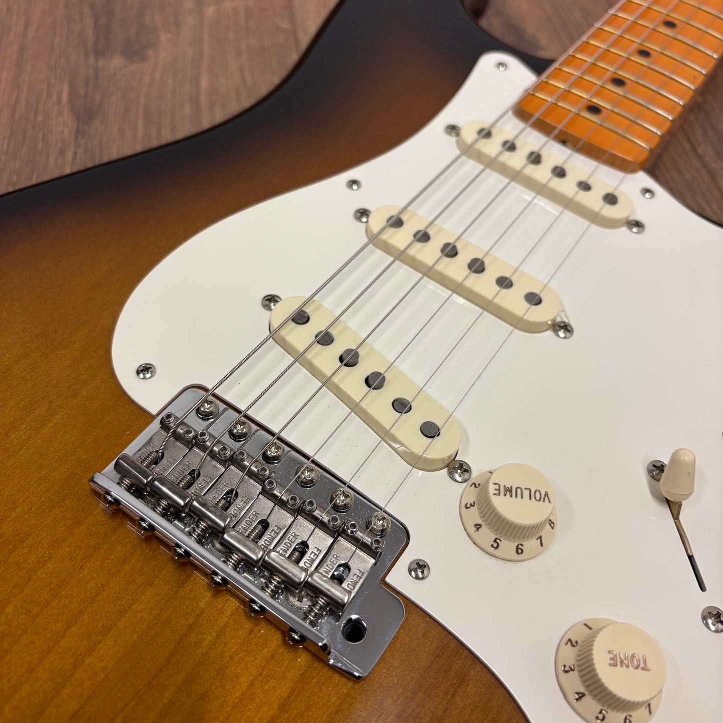 Pre-Owned Fender Eric Johnson Stratocaster - 2 Colour Sunburst - 2007