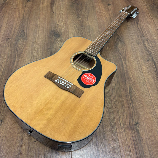 Pre-Owned Fender CD60SCE Electro-Acoustic 12-String - Natural