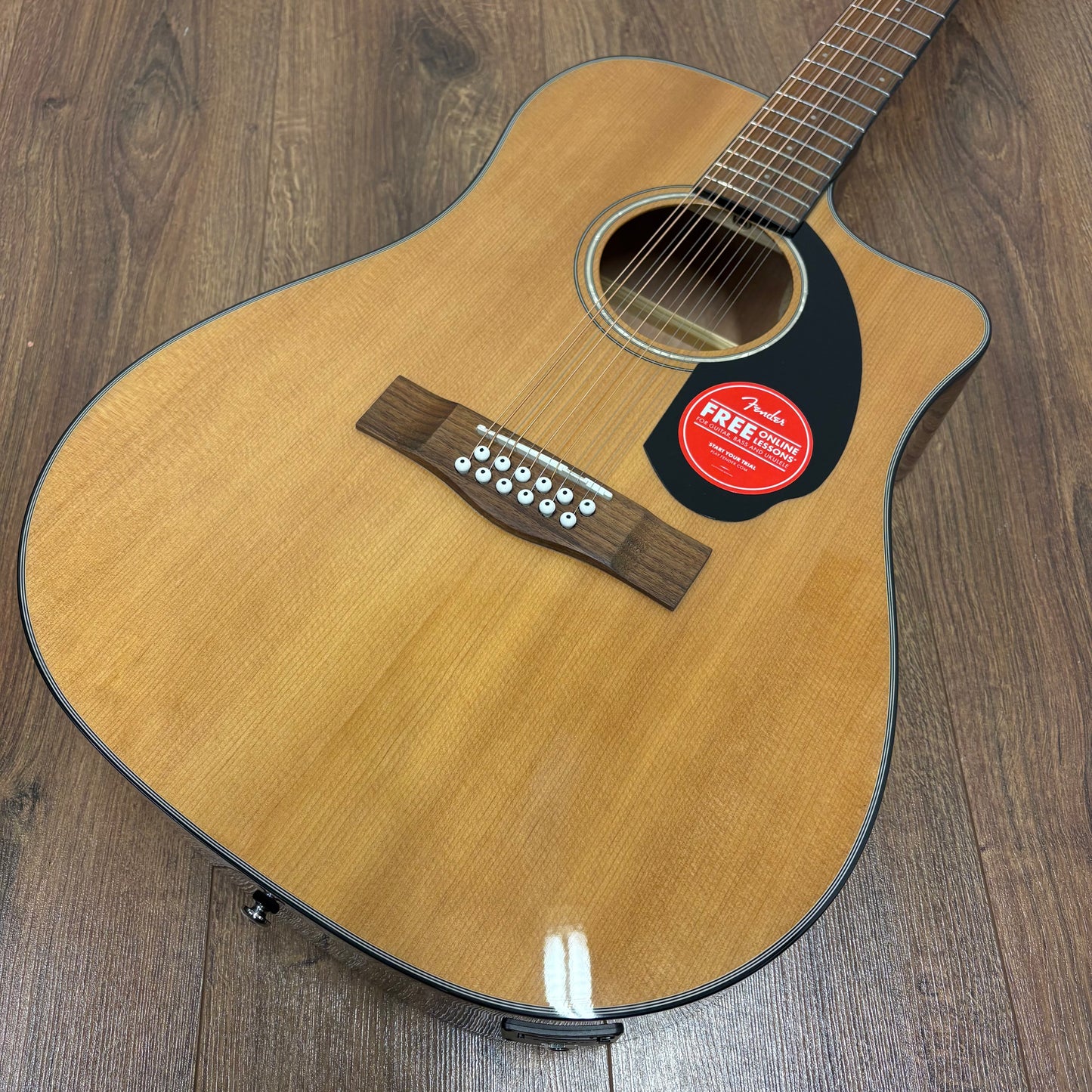 Pre-Owned Fender CD60SCE Electro-Acoustic 12-String - Natural