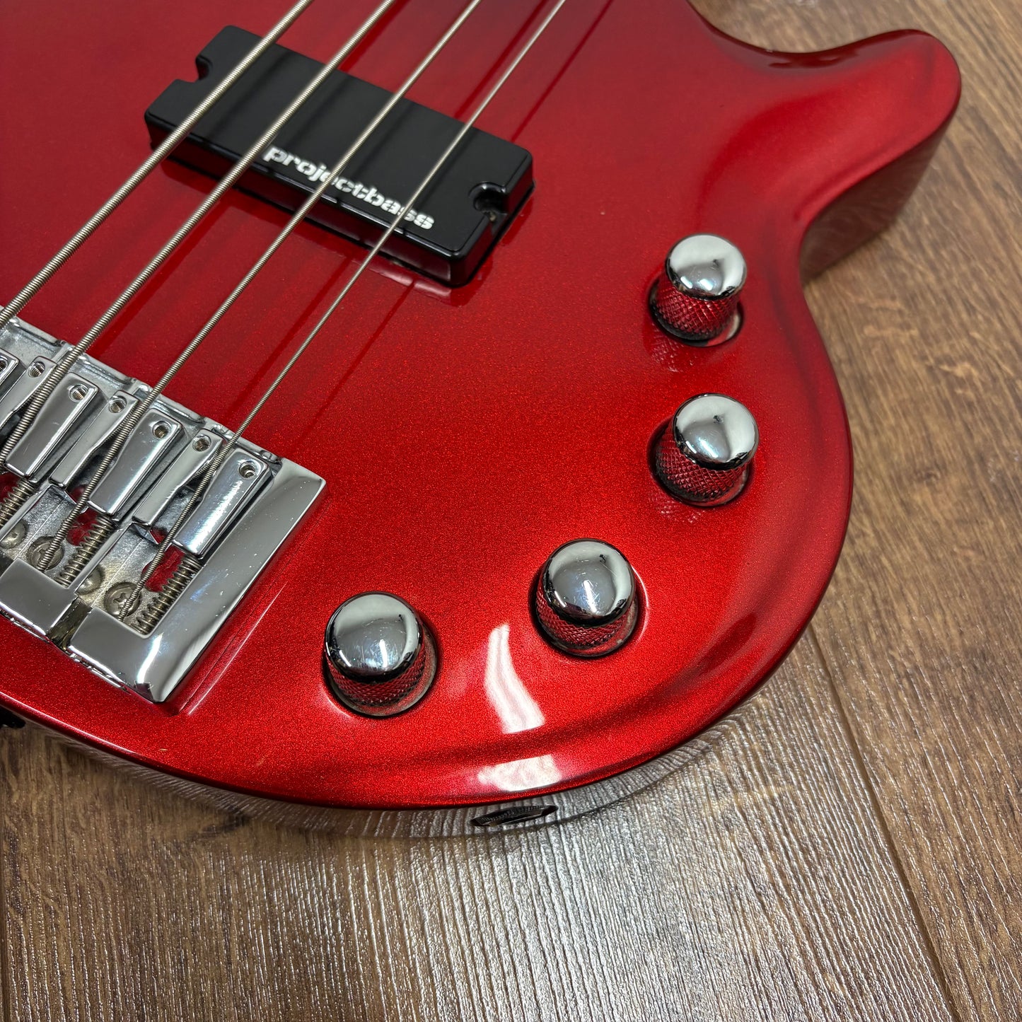 Pre-Owned Hudson PB4 Bass - Red Metallic