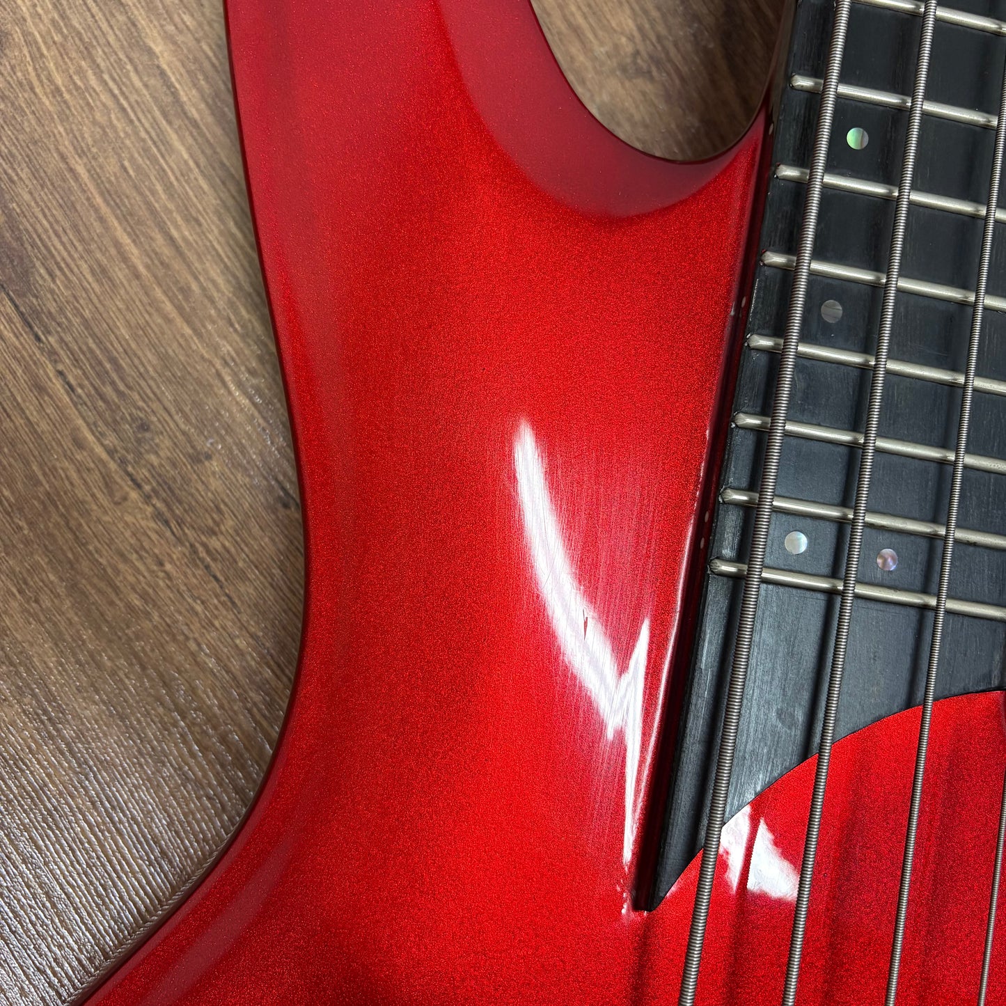 Pre-Owned Hudson PB4 Bass - Red Metallic