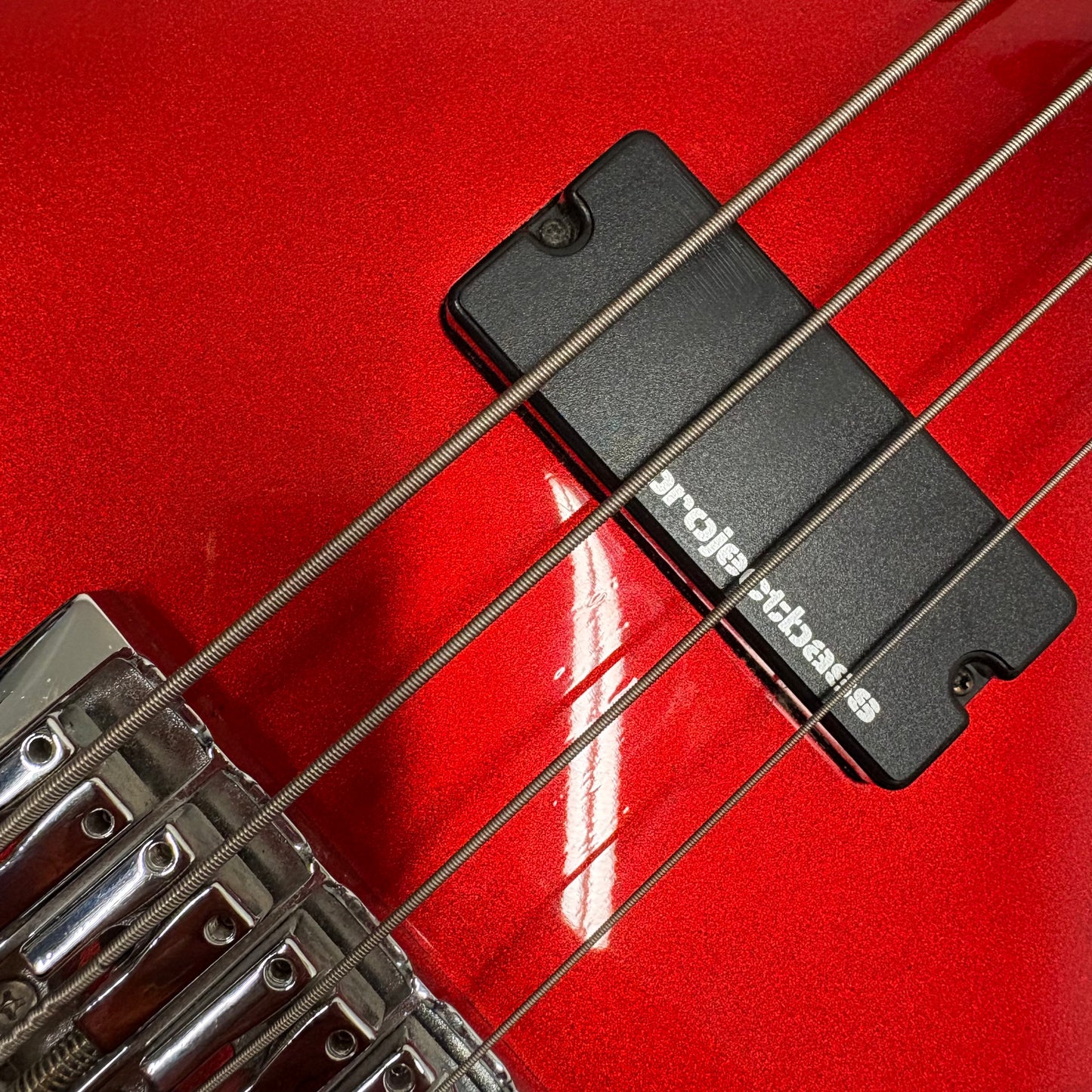 Pre-Owned Hudson PB4 Bass - Red Metallic