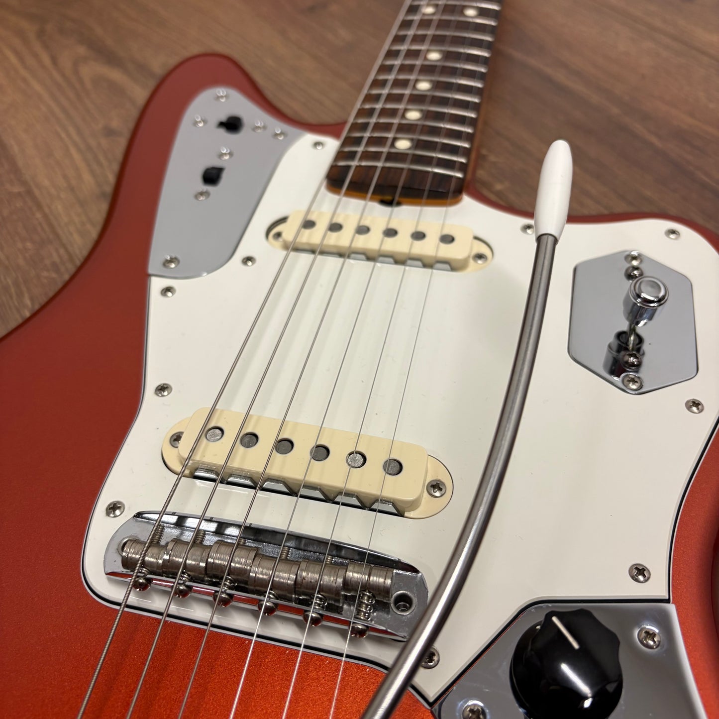 Pre-Owned Fender Johnny Marr Jaguar - Metallic KO - 2013