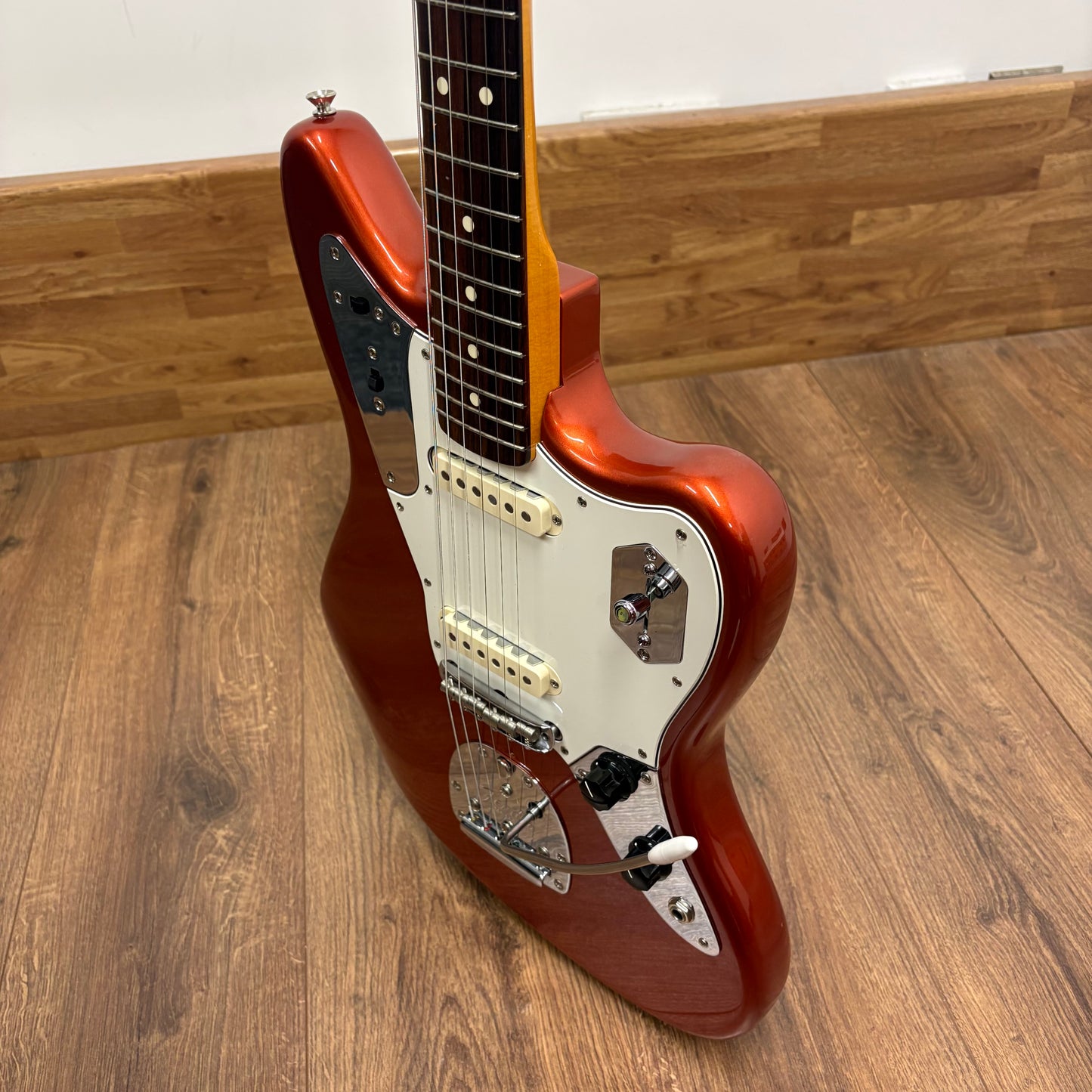 Pre-Owned Fender Johnny Marr Jaguar - Metallic KO - 2013