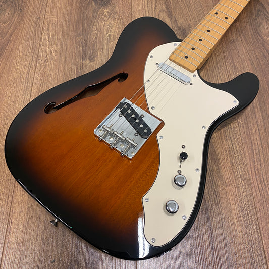 Pre-Owned Fender Classic Series Telecaster Thinline 69 Reissue - 2 Tone Sunburst