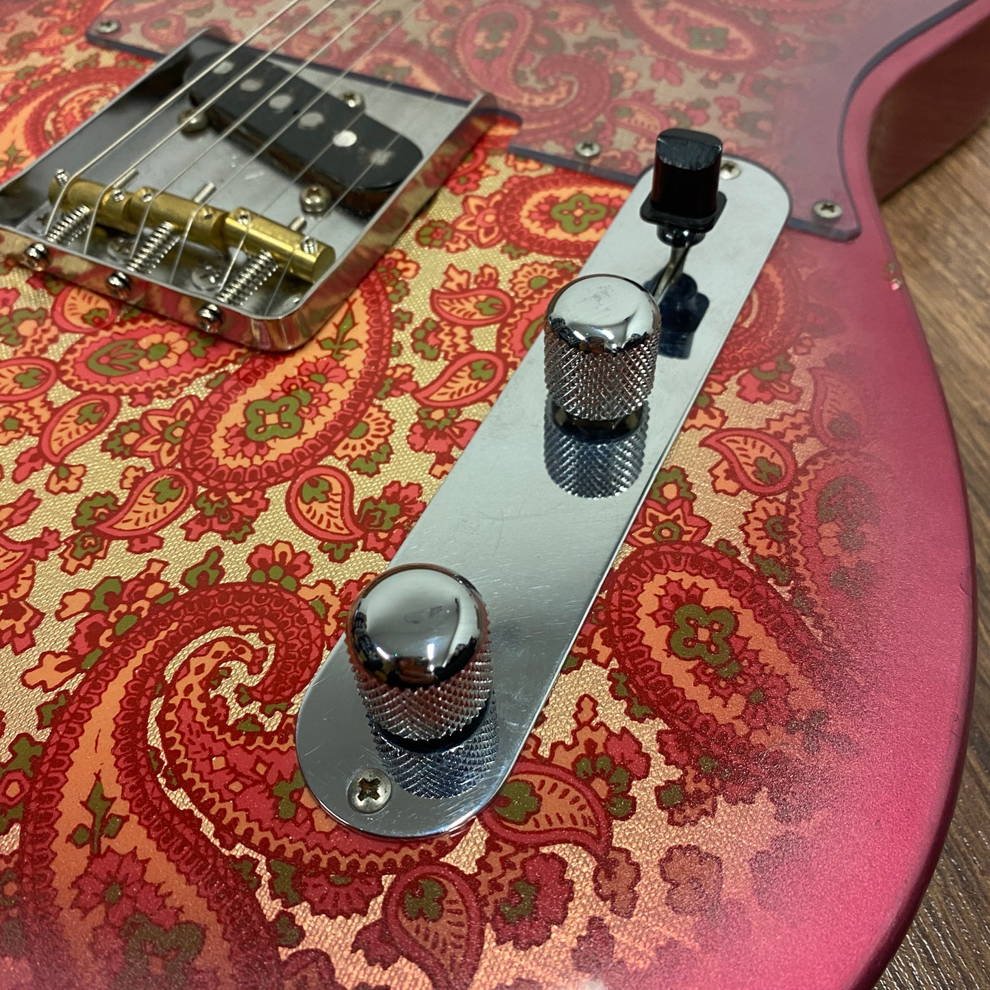 Pre-Owned Tokai MIJ TTE-70 BreezySound - Pink Paisley - 1985