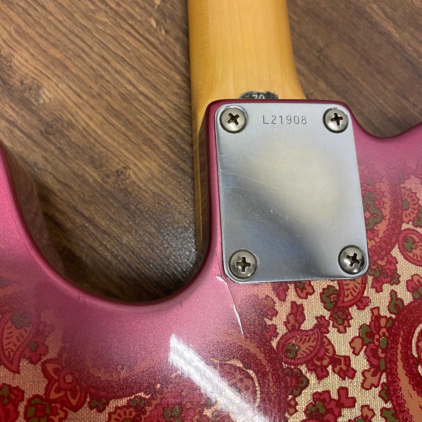 Pre-Owned Tokai MIJ TTE-70 BreezySound - Pink Paisley - 1985