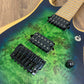 Pre-Owned Ibanez Iron Label RGDIX6MPB - Surreal Blue Burst