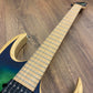 Pre-Owned Ibanez Iron Label RGDIX6MPB - Surreal Blue Burst