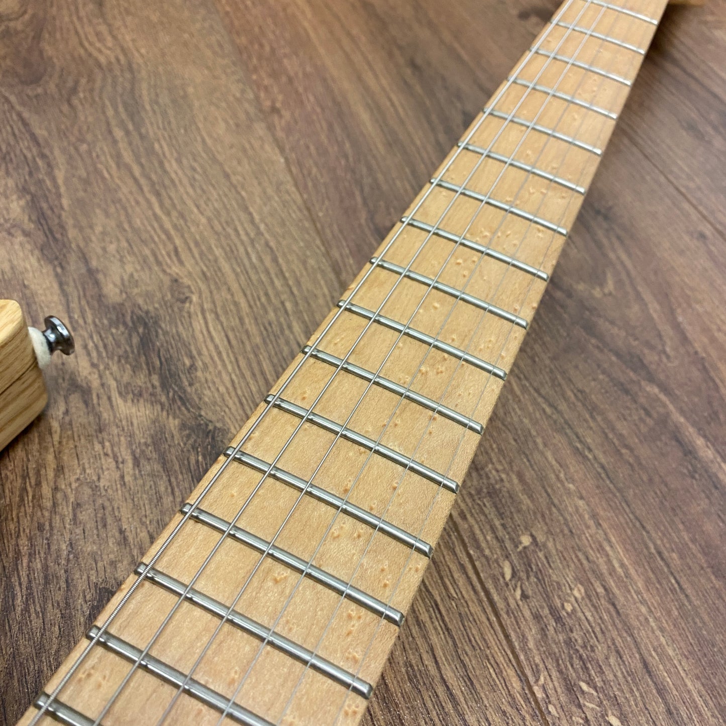 Pre-Owned Ibanez Iron Label RGDIX6MPB - Surreal Blue Burst