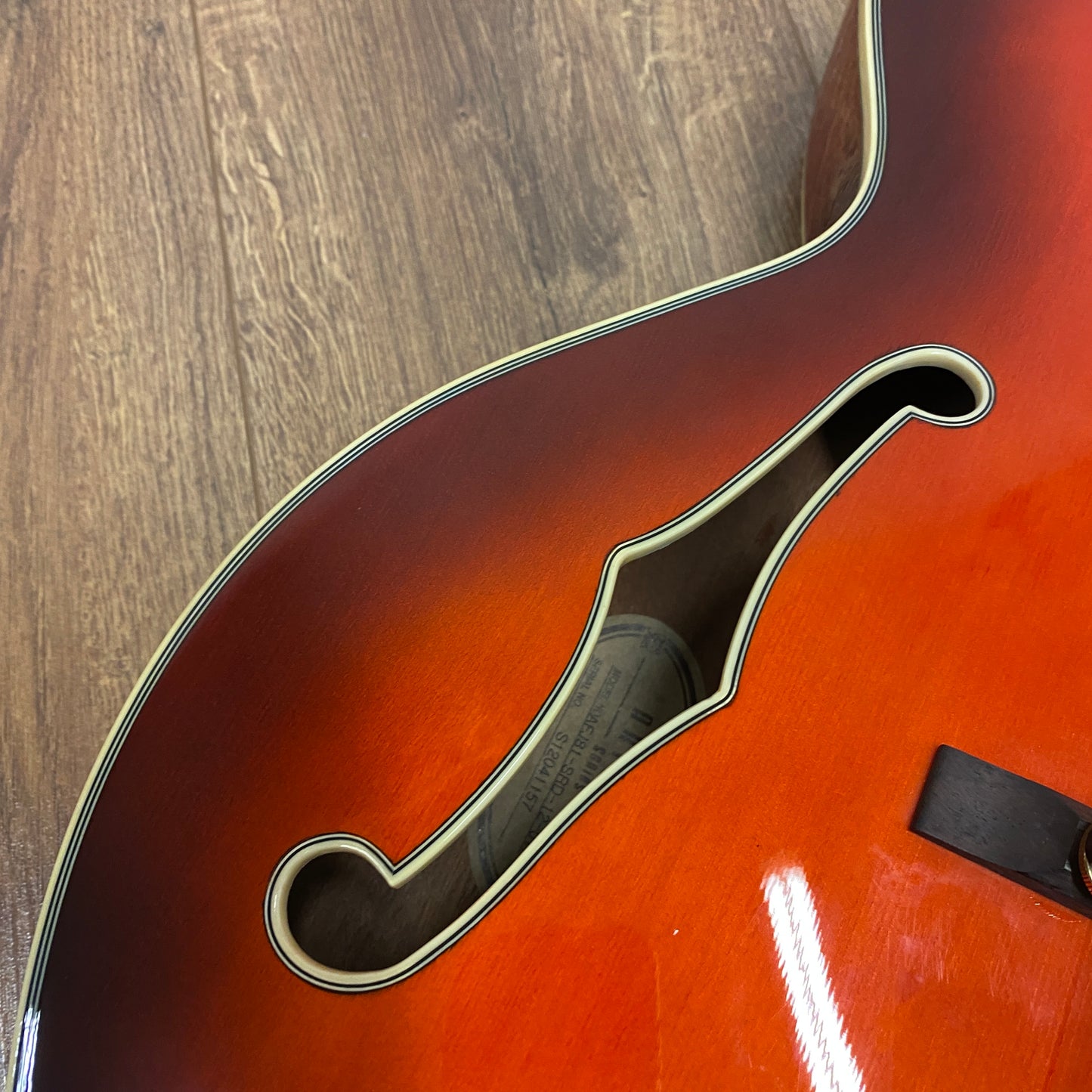 Pre-Owned Ibanez AFJ81 Artcore Archtop - Sunset Red