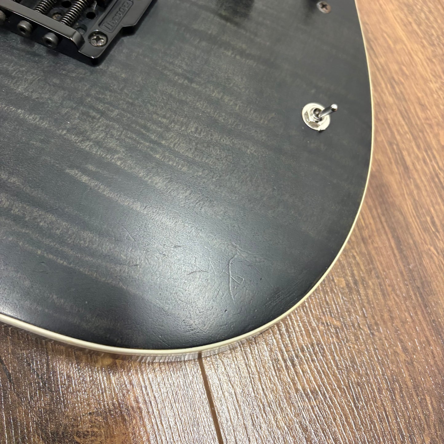 Pre-Owned Ibanez RGAIX6FMT Iron Label - Transparent Grey