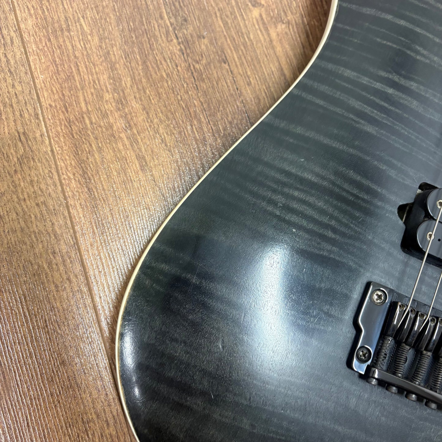 Pre-Owned Ibanez RGAIX6FMT Iron Label - Transparent Grey
