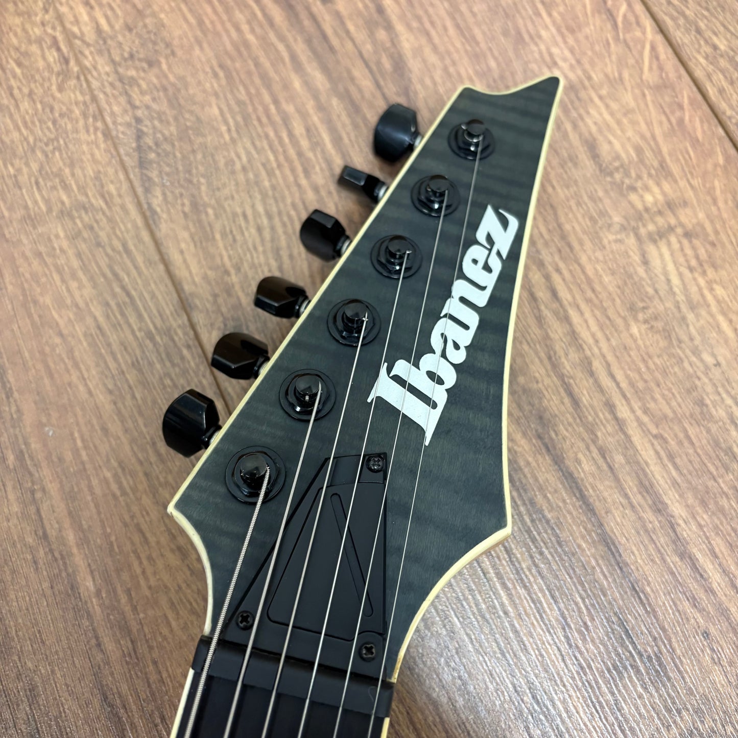 Pre-Owned Ibanez RGAIX6FMT Iron Label - Transparent Grey