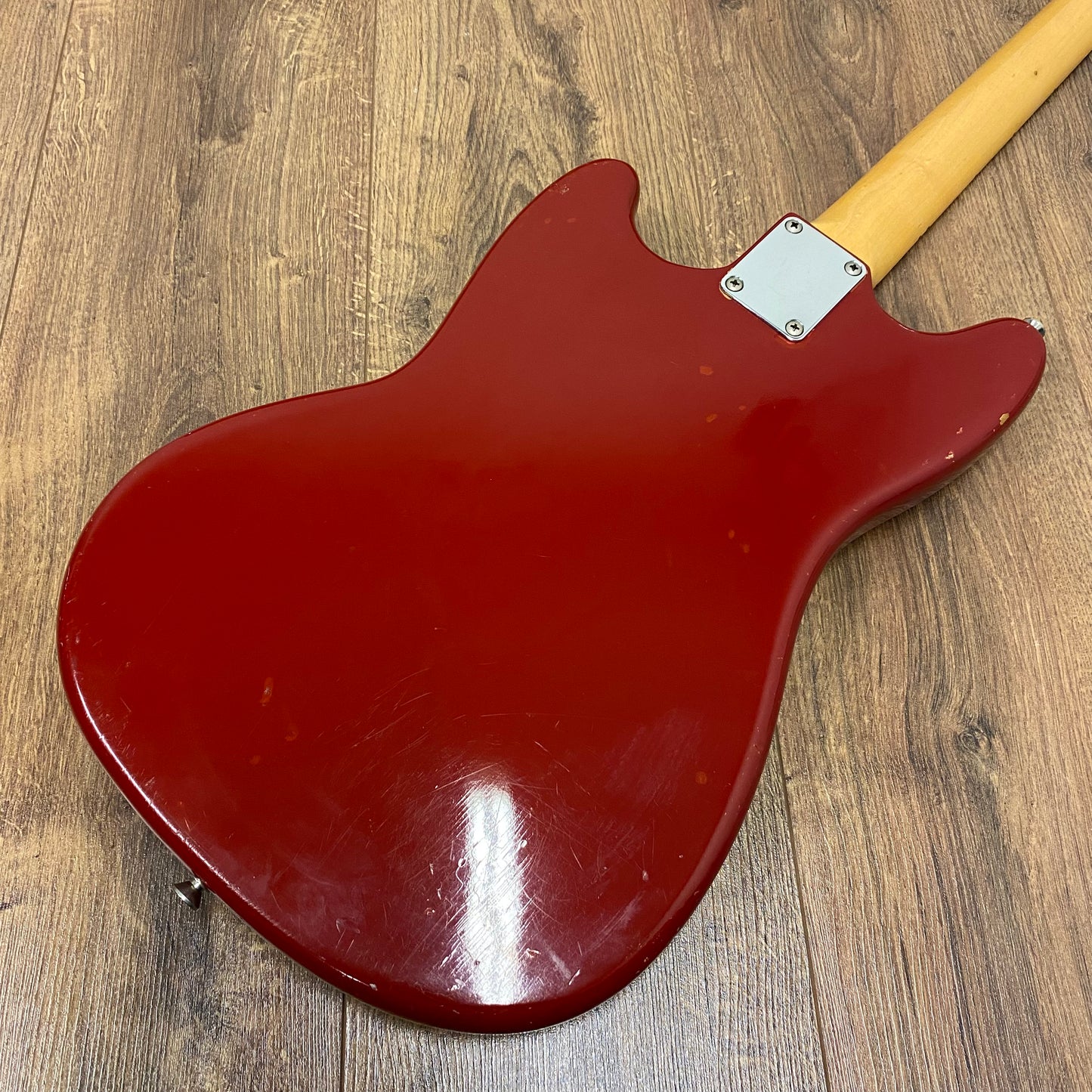 Pre-Owned Fender Musicmaster - Dakota Red - 1971
