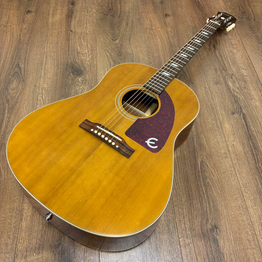 Pre-Owned Epiphone Masterbilt Texan Electro-Acoustic - Antique Natural