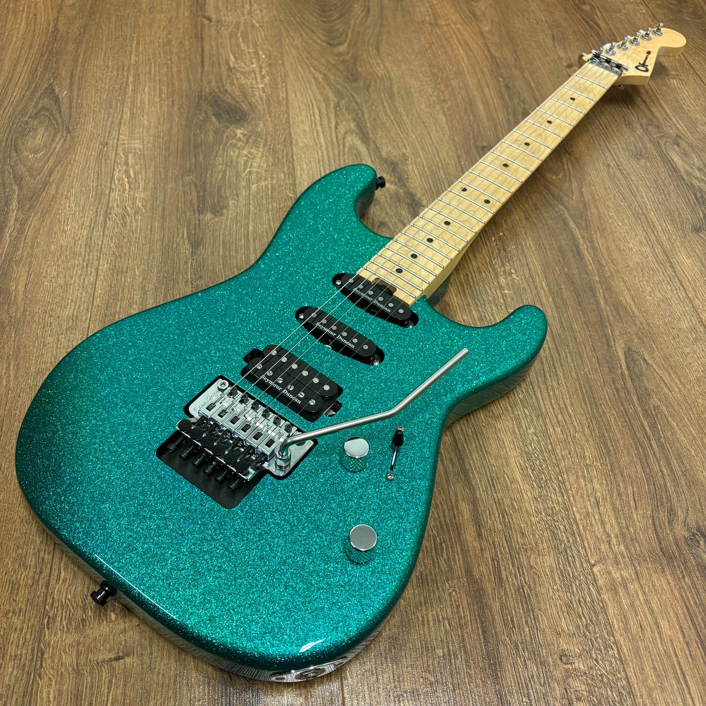 Pre-Owned Charvel Pro-Mod San Dimas Style 1 HSS - Aqua Flake