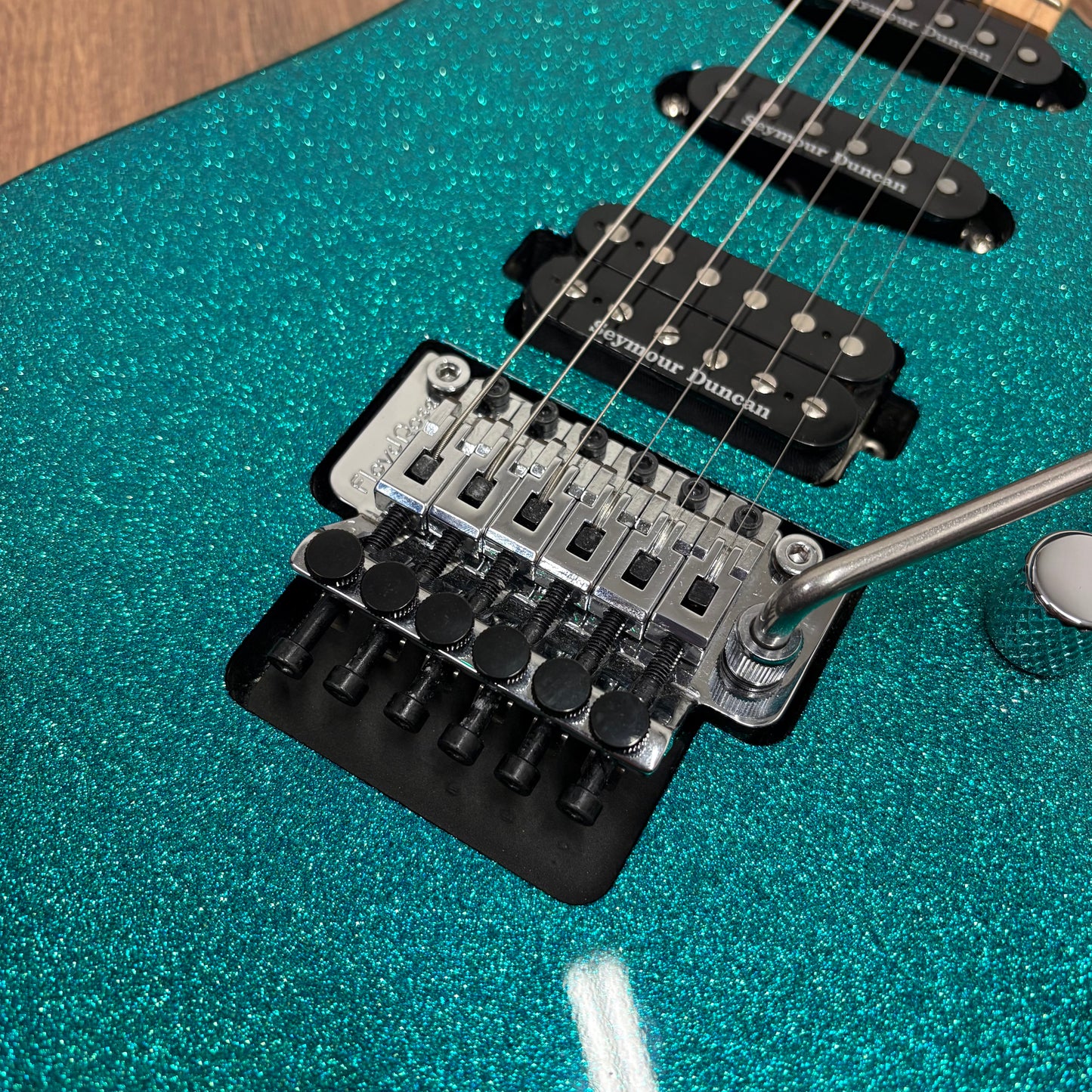 Pre-Owned Charvel Pro-Mod San Dimas Style 1 HSS - Aqua Flake