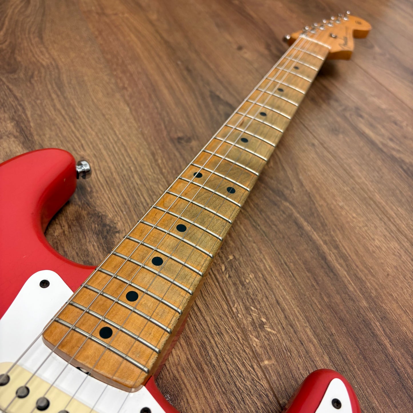 Pre-Owned Fender Vintera Road Worn '50s Stratocaster - Fiesta Red - 2021