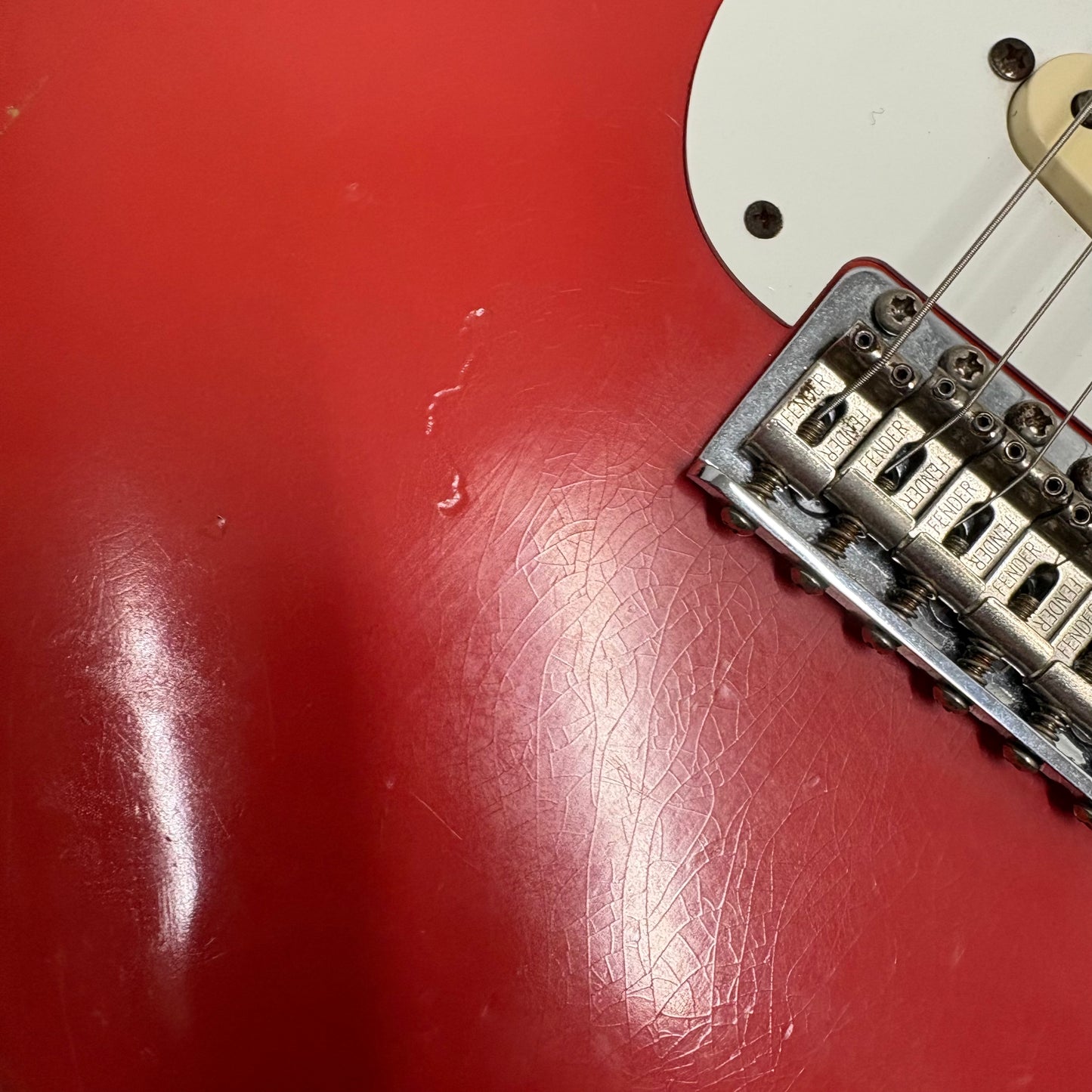 Pre-Owned Fender Vintera Road Worn '50s Stratocaster - Fiesta Red - 2021