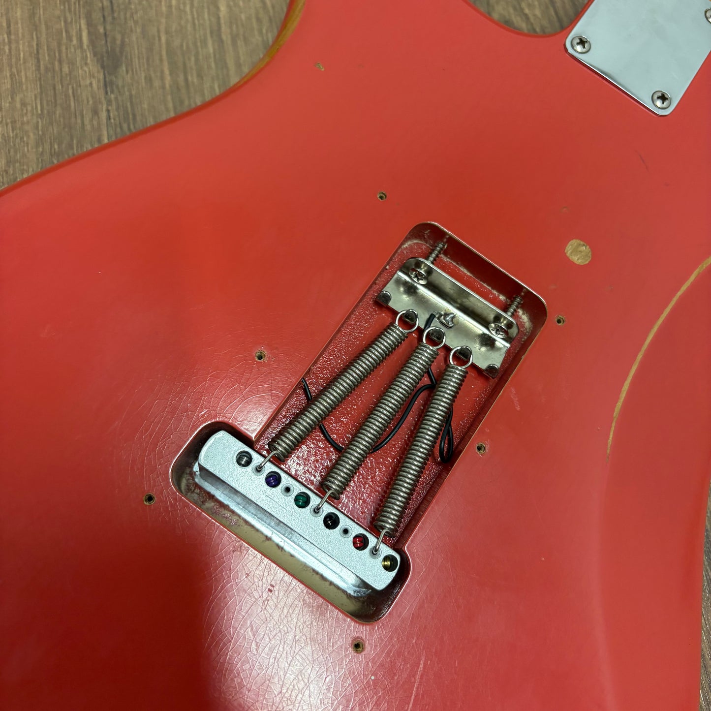 Pre-Owned Fender Vintera Road Worn '50s Stratocaster - Fiesta Red - 2021